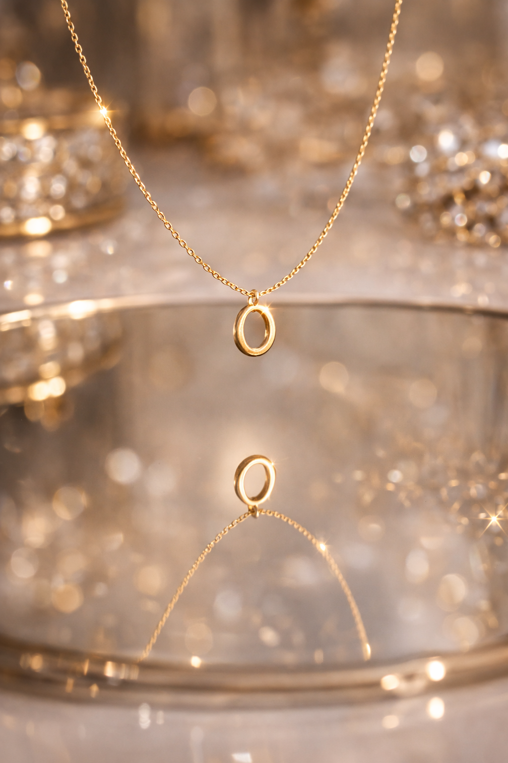 Gold-toned Chain Necklace